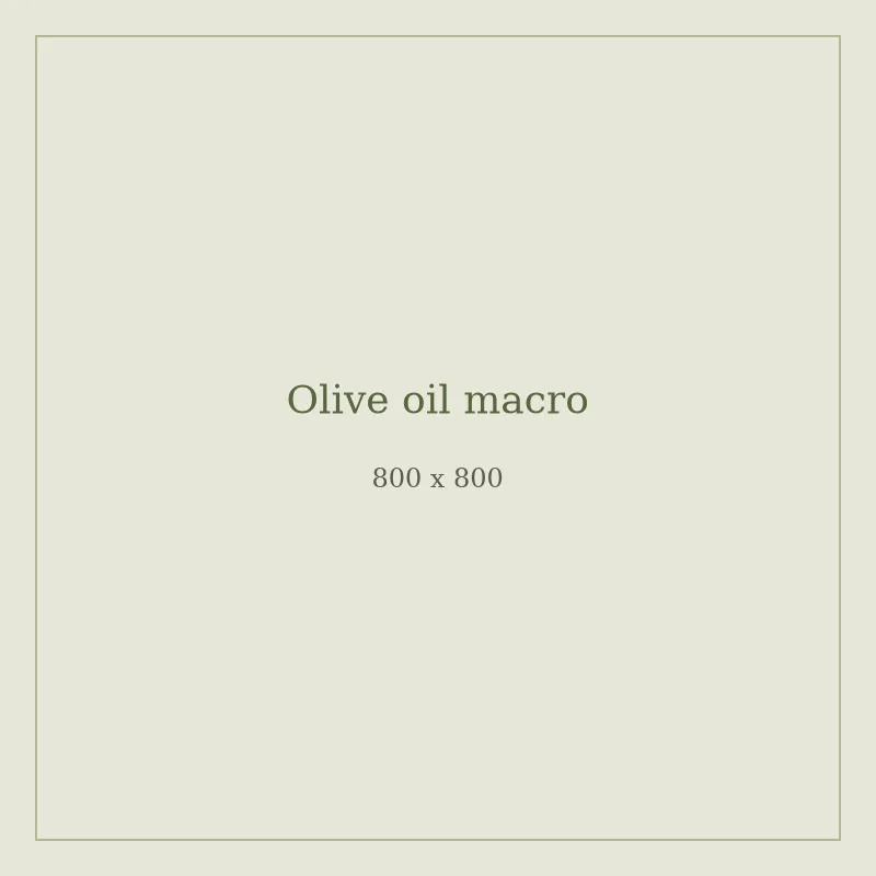 Close-up of extra virgin olive oil