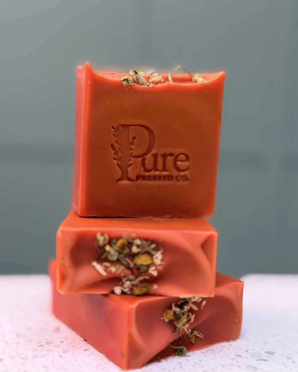 Sunburst handmade soap bar
